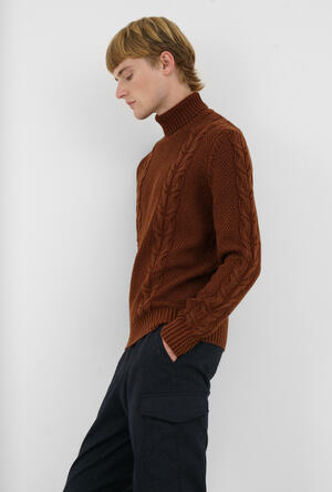 Garment dyed turtleneck MAIN - Ferrante | img vers.300x/