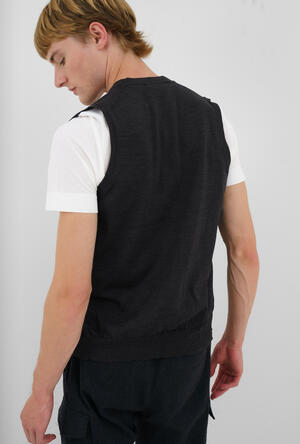 waistcoat in worsted wool ESSENTIAL - Ferrante | img vers.300x/