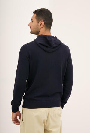 Carded wool hoodie ESSENTIAL - Ferrante | img vers.300x/