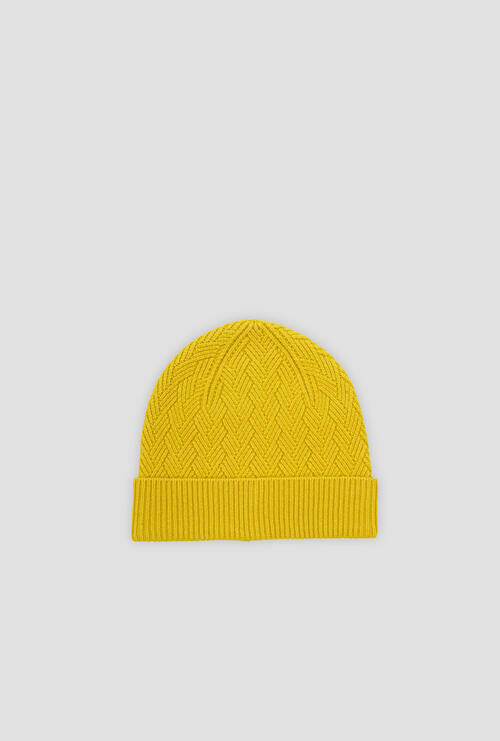 Cappello punto diamante Giallo