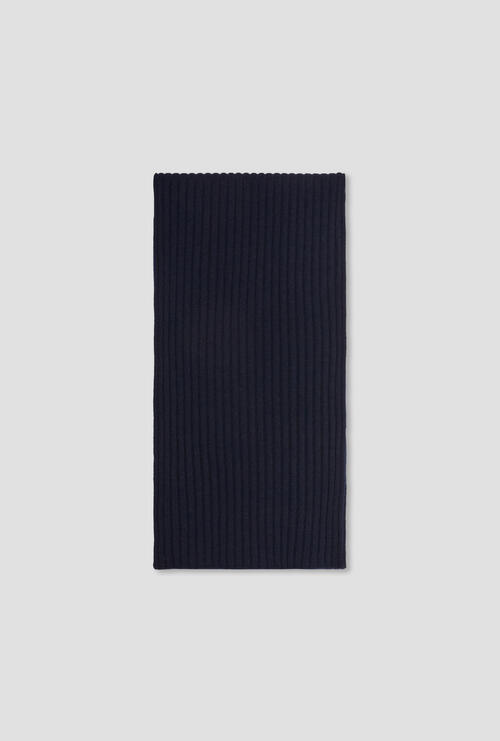 Sciarpa in puro cashmere Blu Navy