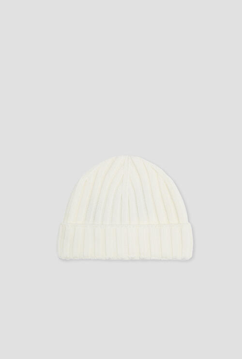 Cappello a coste Bianco