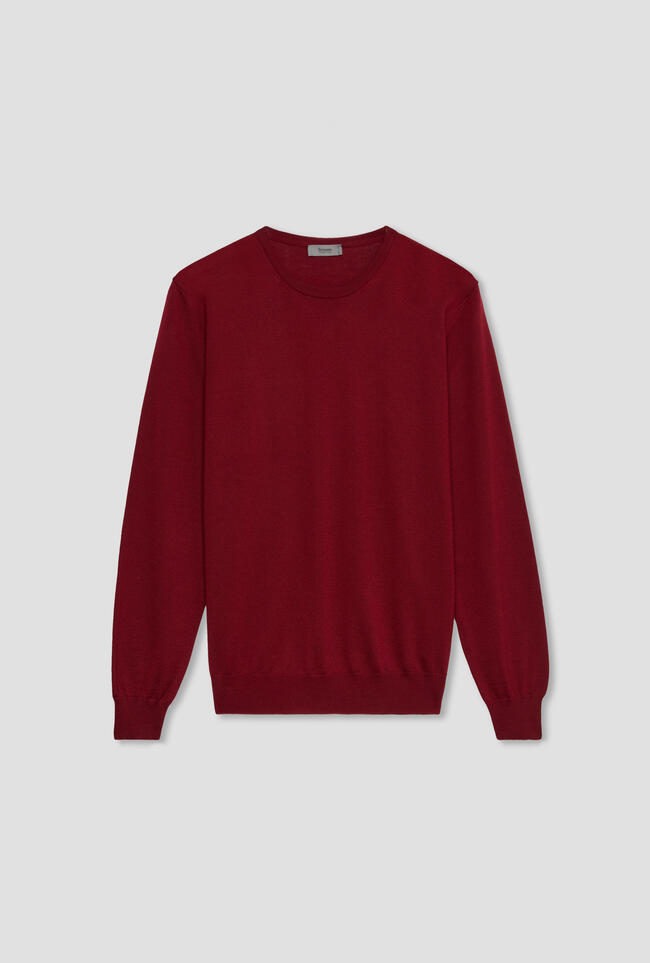 Worsted wool crew-neck ESSENTIAL - Ferrante | img vers.1300x/