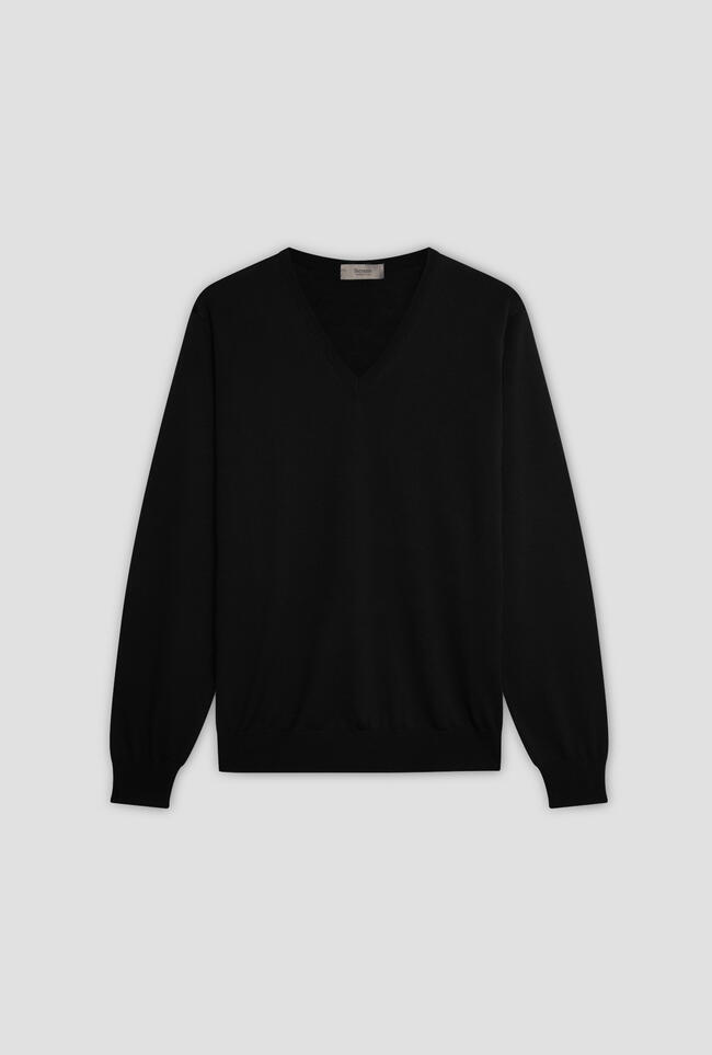 Brushed pure wool pullover ESSENTIAL - Ferrante | img vers.1300x/