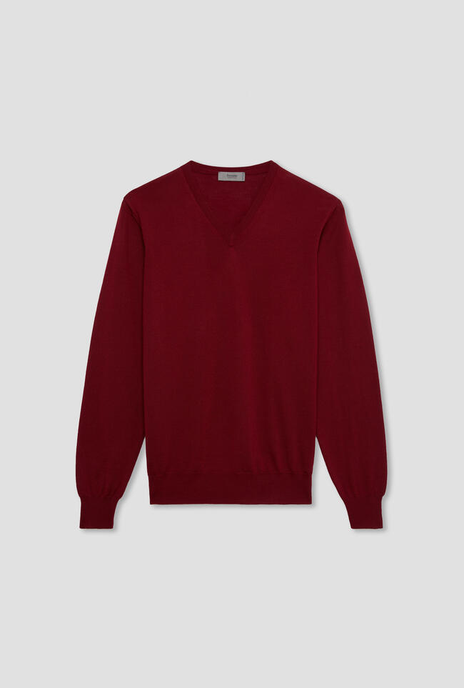 Brushed pure wool pullover ESSENTIAL - Ferrante | img vers.1300x/