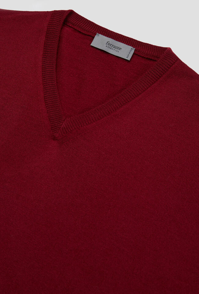 Brushed pure wool pullover ESSENTIAL - Ferrante | img vers.1300x/