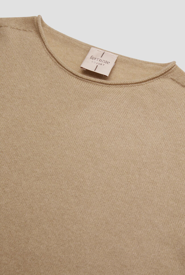 Pure cashmere crew neck LUXURY - Ferrante | img vers.1300x/