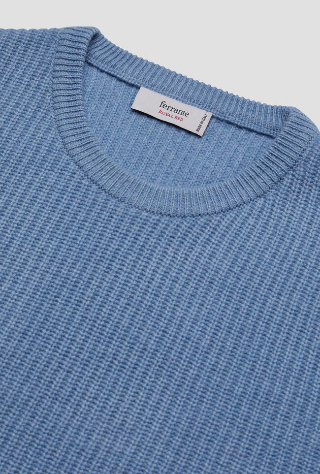 English knit crew neck ROYAL RED - Ferrante | img vers.1300x/