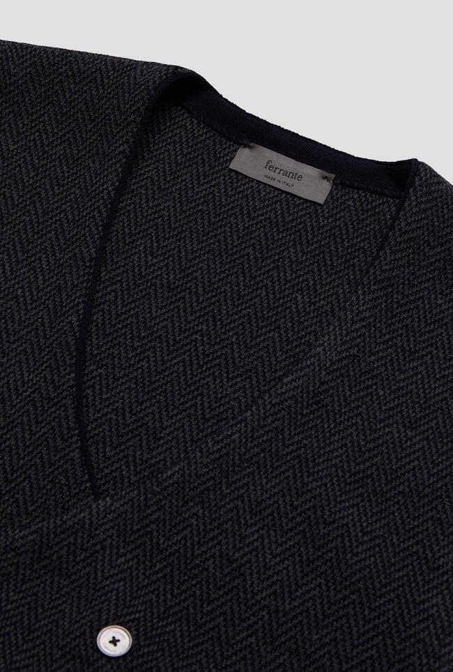 Jacquard knit waistcoat MAIN - Ferrante | img vers.1300x/
