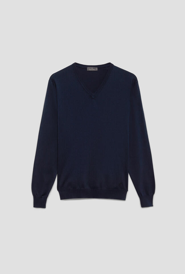 Pullover leggero in cotone ESSENTIAL - Ferrante | img vers.1300x/