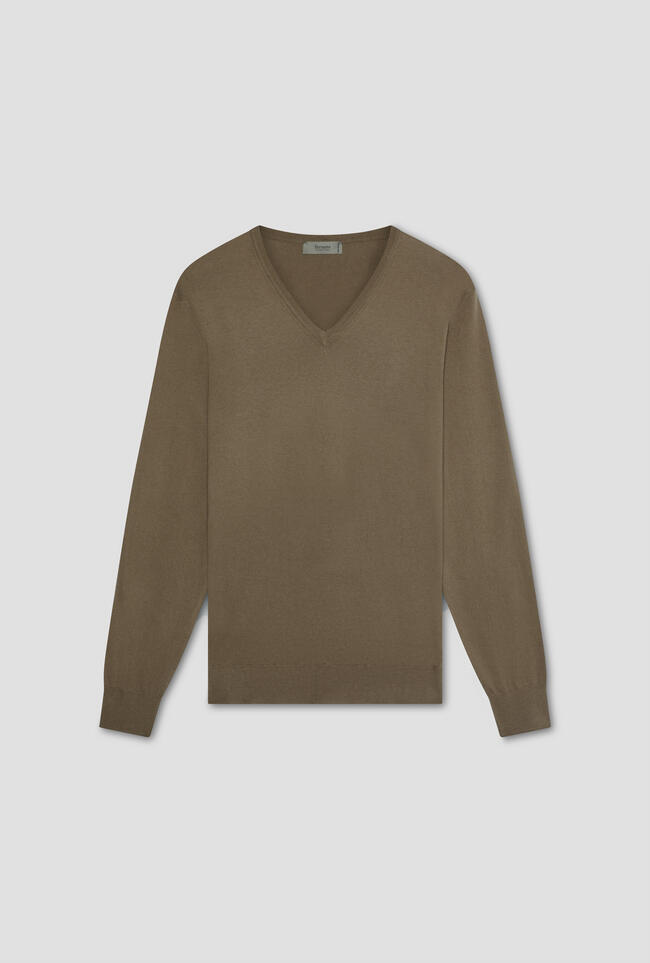 Pullover leggero in cotone ESSENTIAL - Ferrante | img vers.1300x/