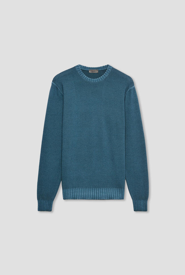 Garment dyed crew neck MAIN - Ferrante | img vers.1300x/