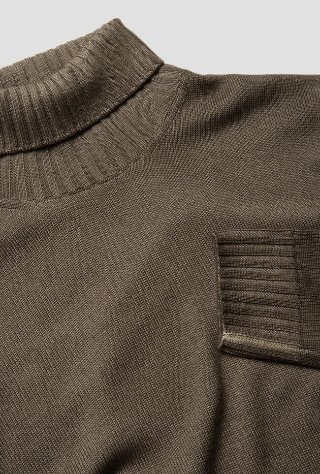 Garment dyed two-thread turtleneck ESSENTIAL - Ferrante | img vers.1300x/