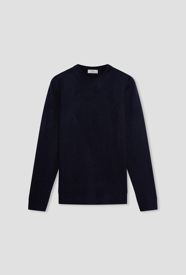 Malfilé cashmere crew neck ROYAL RED - Ferrante | img vers.1300x/