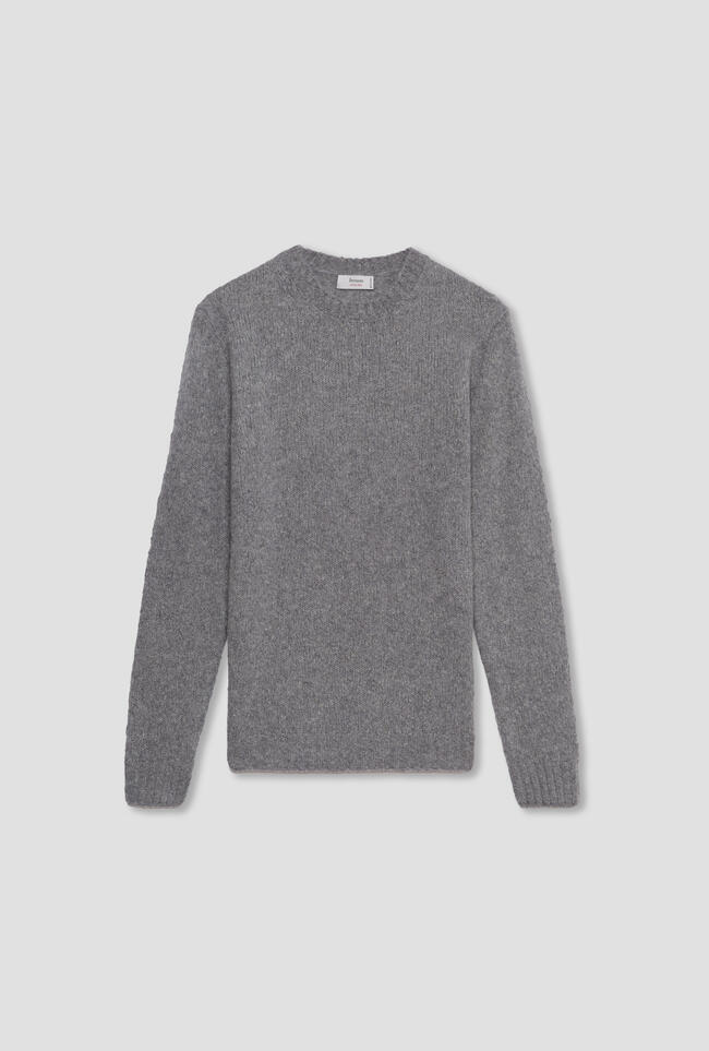 Malfilé cashmere crew neck ROYAL RED - Ferrante | img vers.1300x/