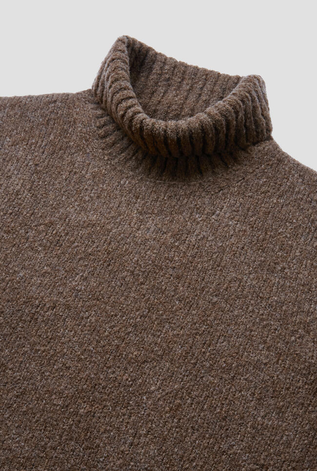 Malfilé cashmere turtleneck ROYAL RED - Ferrante | img vers.1300x/