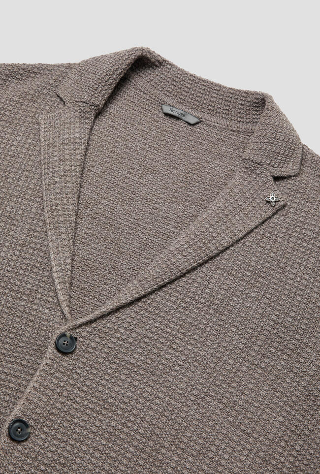 Knitted jacket with workmanship MAIN - Ferrante | img vers.1300x/