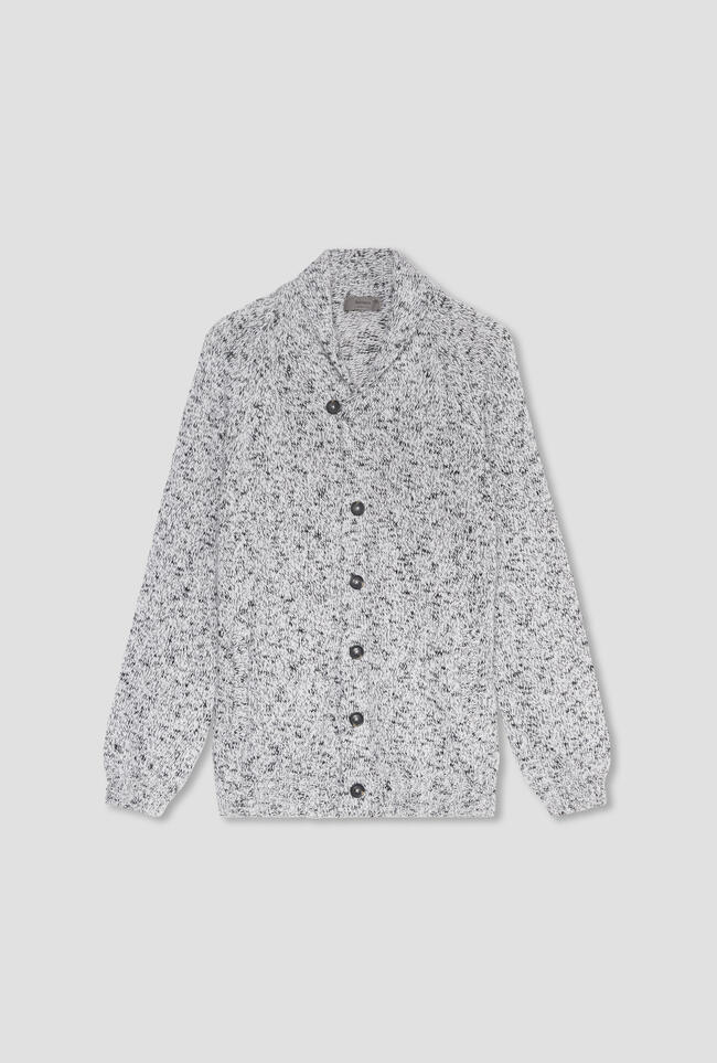 Raglan mouliné cardigan MAIN - Ferrante | img vers.1300x/