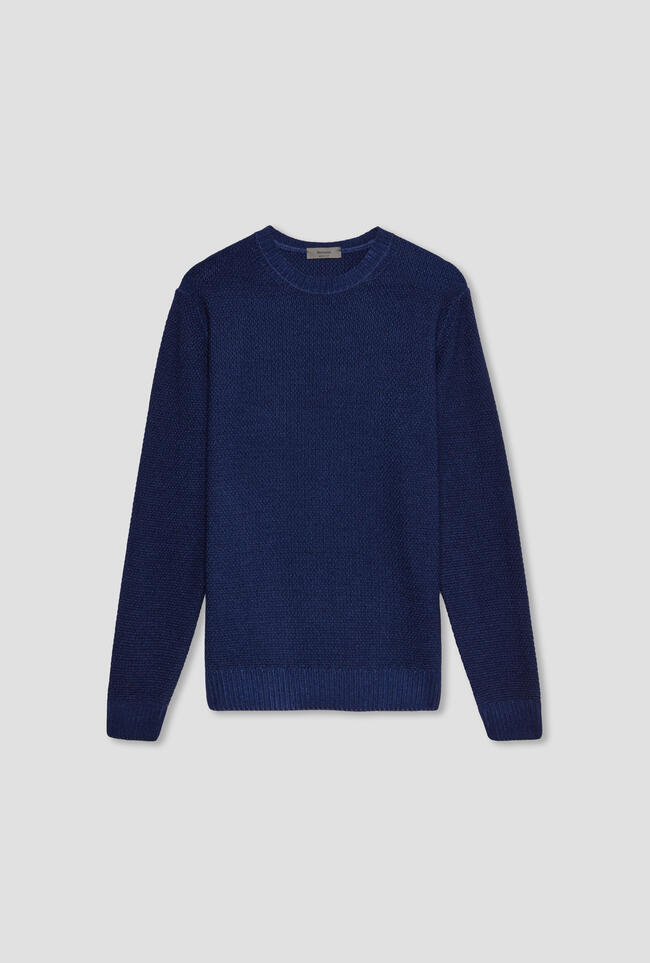 Garment dyed crew neck MAIN - Ferrante | img vers.1300x/