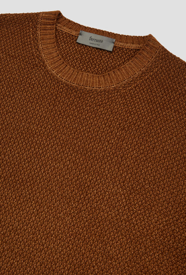 Garment dyed crew neck MAIN - Ferrante | img vers.1300x/