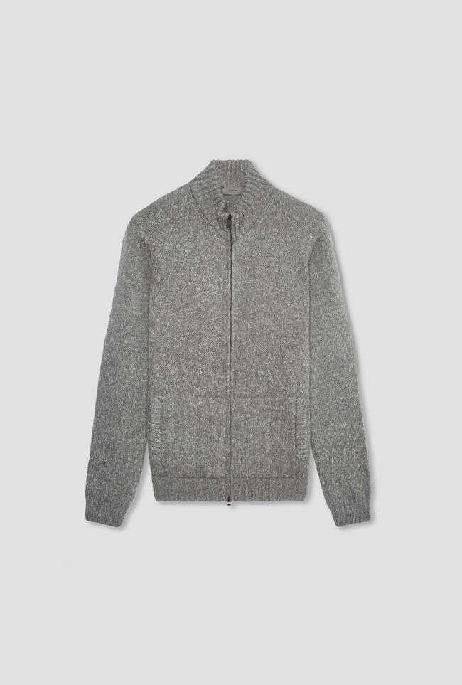 Alpaca-blend zip jacket MAIN - Ferrante | img vers.1300x/