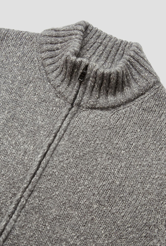 Alpaca-blend zip jacket MAIN - Ferrante | img vers.1300x/