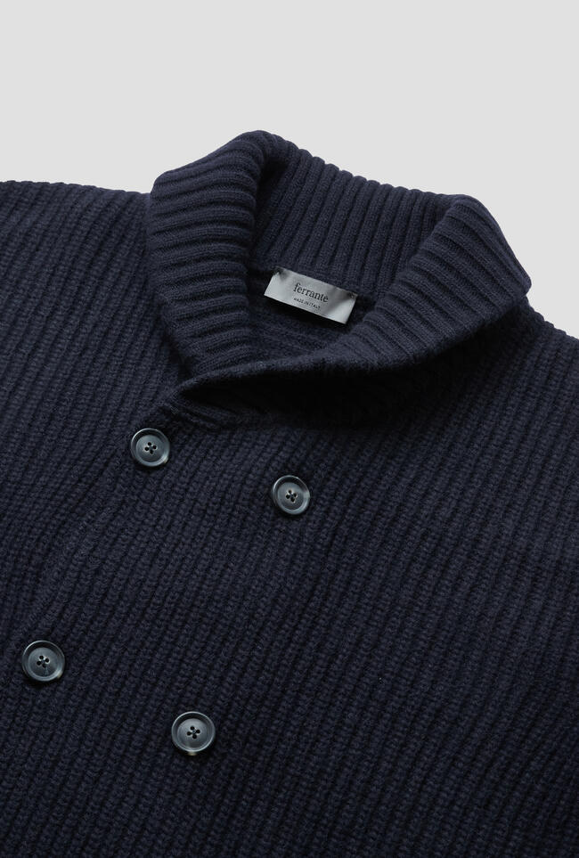 English knit double-breasted cardigan MAIN - Ferrante | img vers.1300x/