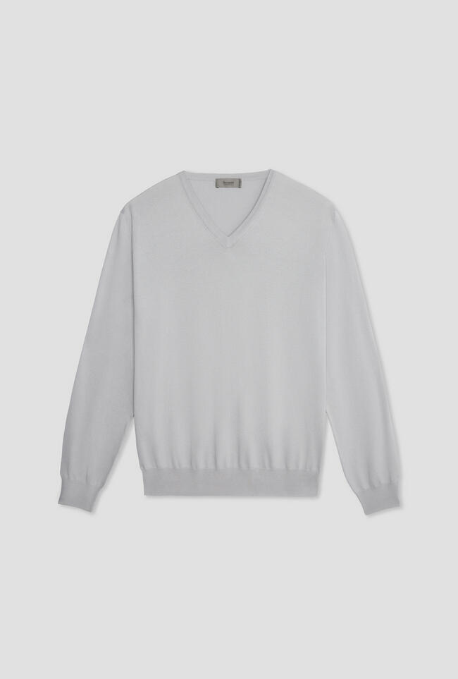 Pullover tinto in capo ESSENTIAL - Ferrante | img vers.1300x/