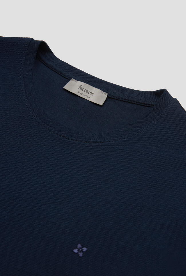 T-shirt in piquet MAIN - Ferrante | img vers.1300x/