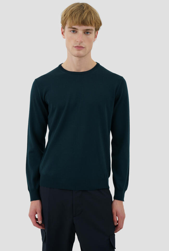 Worsted wool crew-neck ESSENTIAL - Ferrante | img vers.1300x/