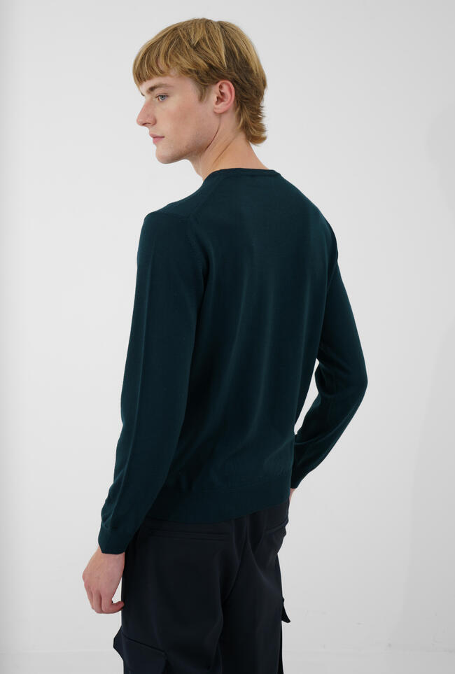 Worsted wool crew-neck ESSENTIAL - Ferrante | img vers.1300x/