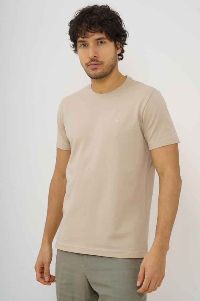 Elastic pique T-shirt ESSENTIAL - Ferrante | img vers.1300x/