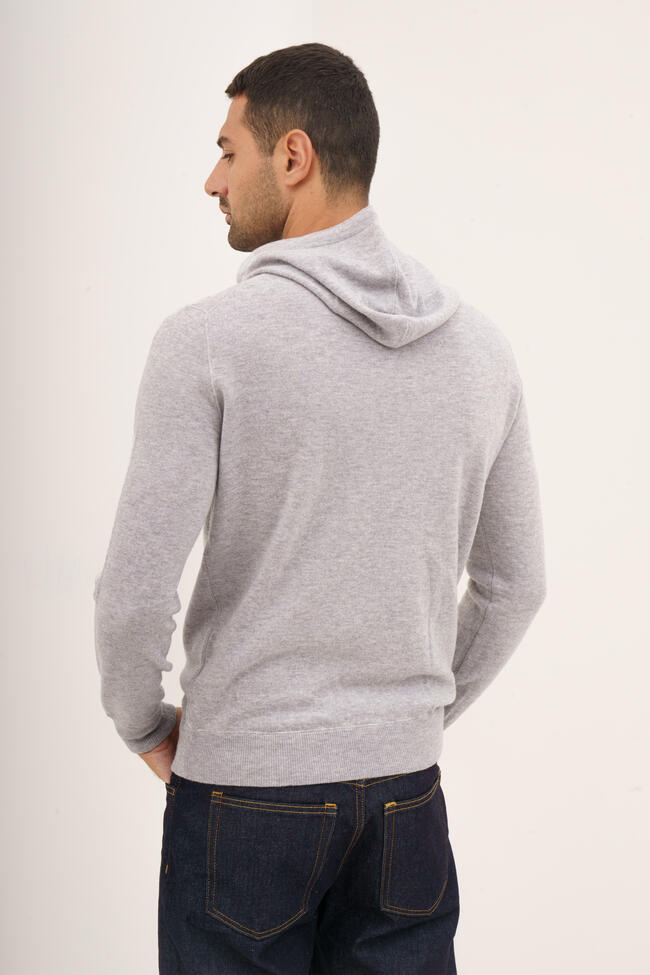 Carded wool hoodie ESSENTIAL - Ferrante | img vers.1300x/