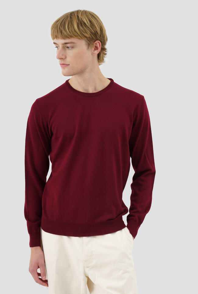 Worsted wool crew-neck ESSENTIAL - Ferrante | img vers.1300x/