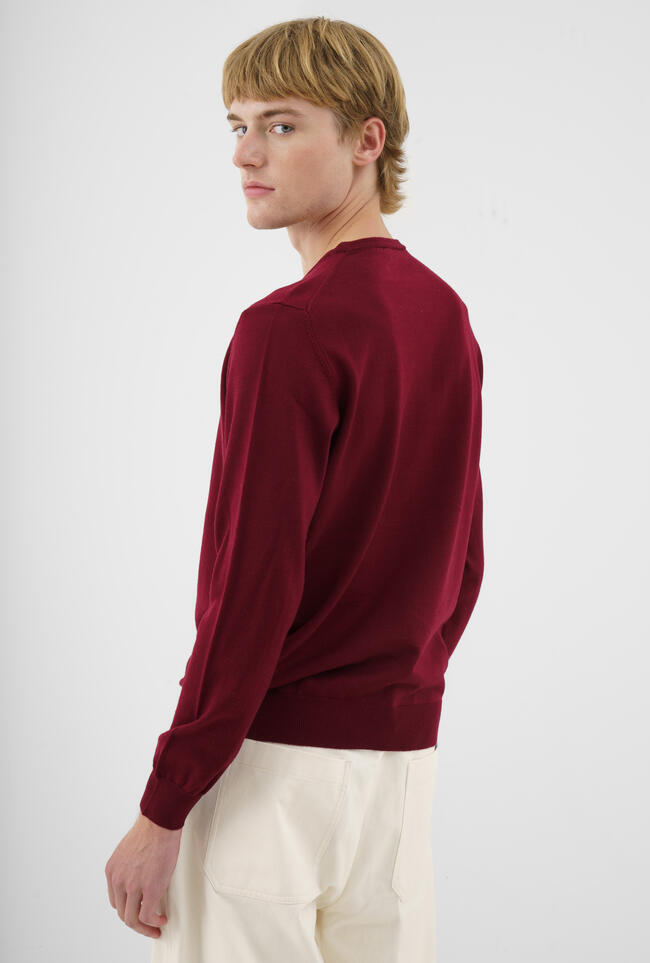 Worsted wool crew-neck ESSENTIAL - Ferrante | img vers.1300x/