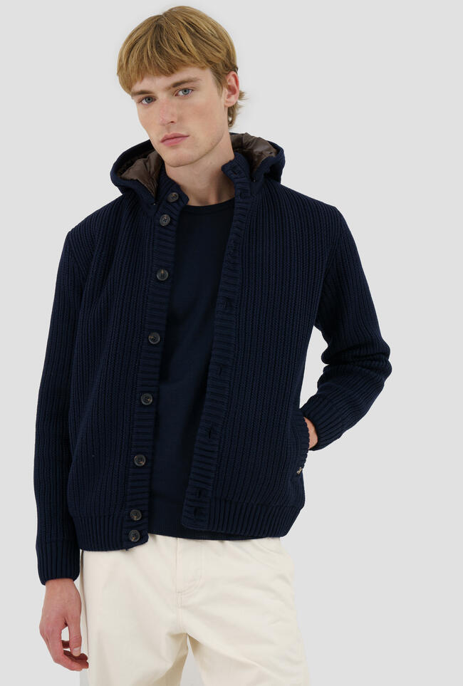 Lined knit jacket MAIN - Ferrante | img vers.1300x/