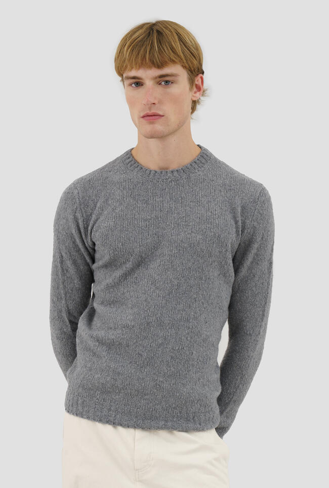 Malfilé cashmere crew neck ROYAL RED - Ferrante | img vers.1300x/