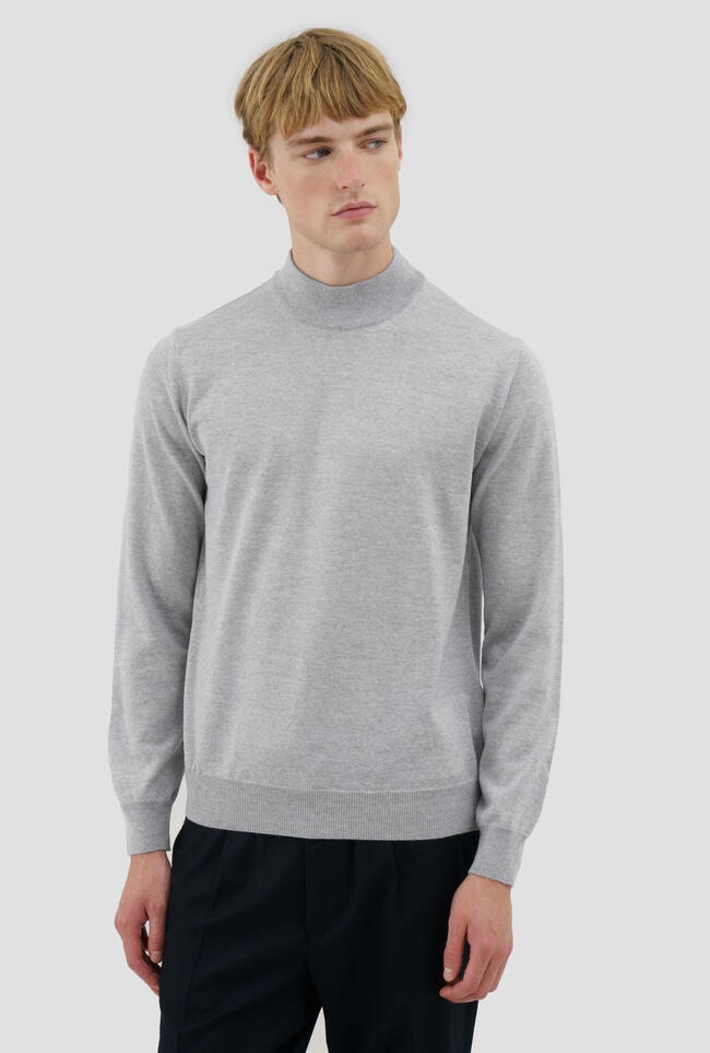 Half-neck in worsted wool ESSENTIAL - Ferrante | img vers.1300x/