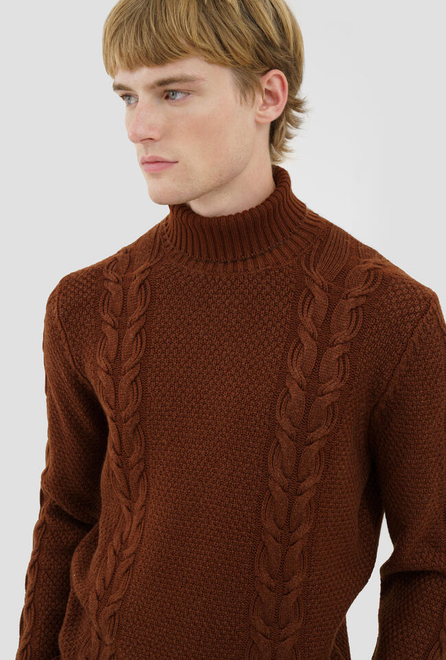 Garment dyed turtleneck MAIN - Ferrante | img vers.1300x/