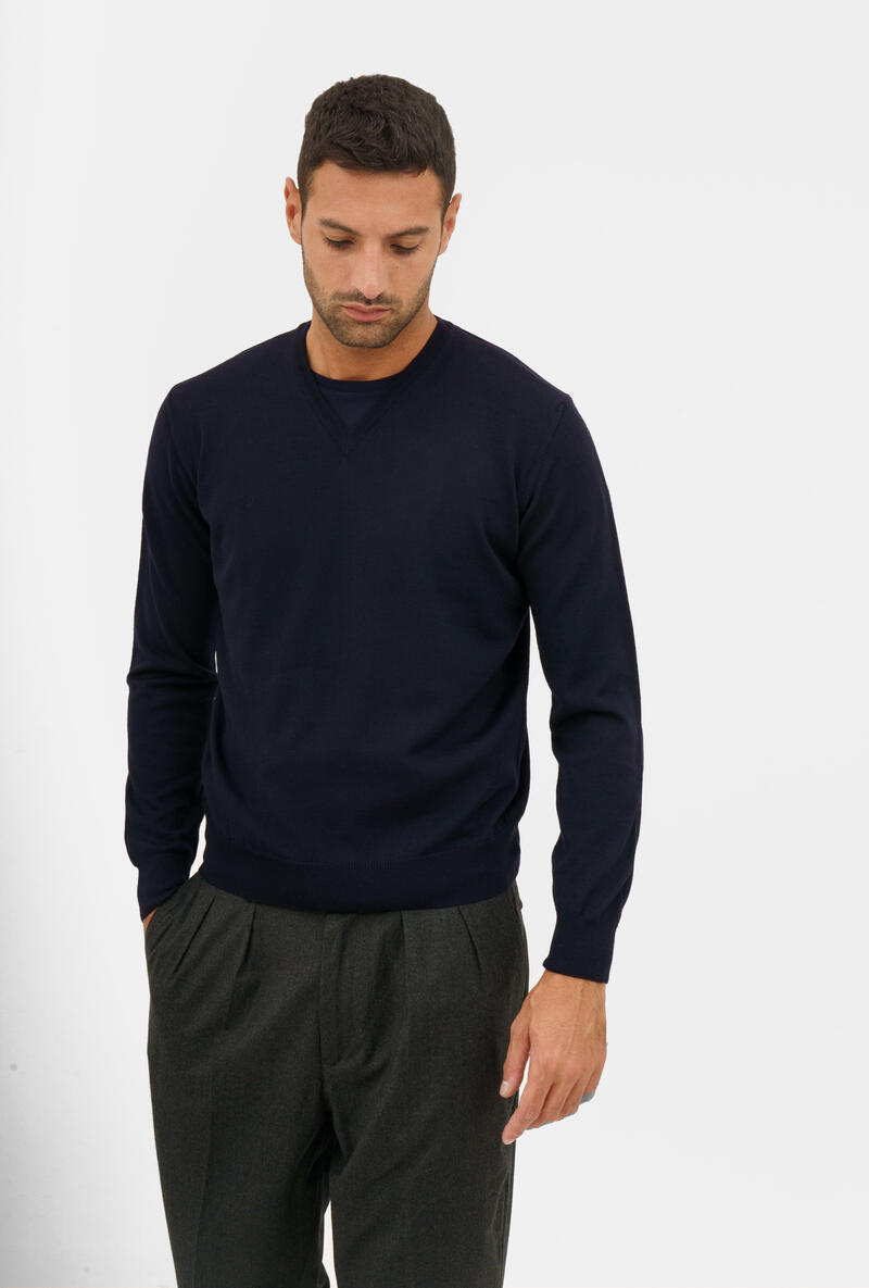 Ferrante ESSENTIAL pullover pure Brushed wool |